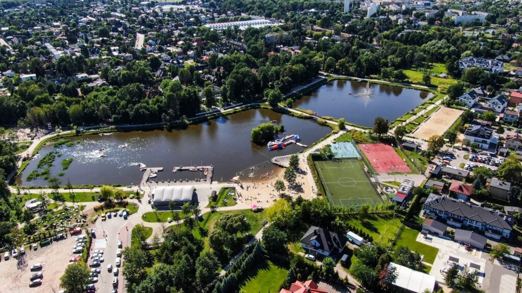 Grodzisk Mazowiecki z lotu ptaka